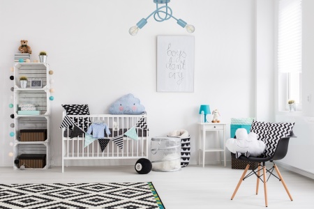 loft 2 pastel niebieski aranżacja 2