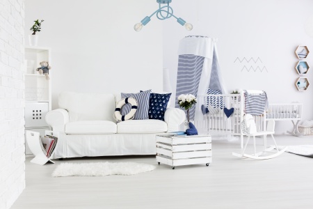 loft 2 pastel niebieski aranżacja 4