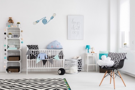 loft 2 kinkiet pastel niebieski aranżacja 1